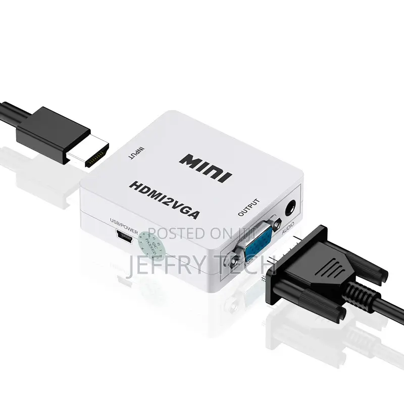 HD to VGA Video Converter Digital Singnals Output Audio Conn