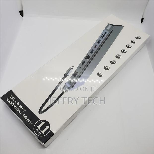 11 in 1 Type-C HUB Adapter USB C Laptop Docking Station Type - thumbnail 4