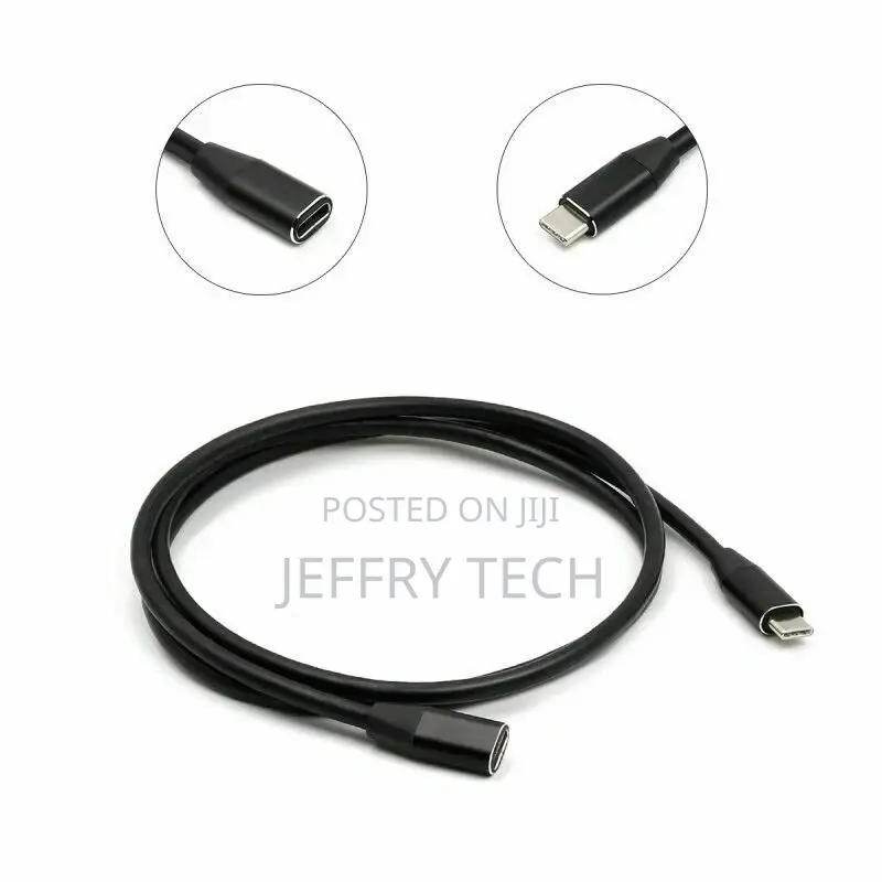 USB 3.1 Type-C Extension Charging Cable USB-C Male to Female