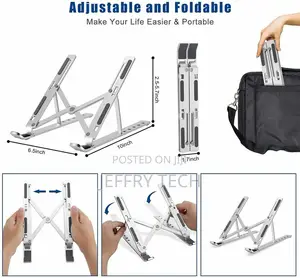 Portable Adjustable Aluminum Alloy Laptop Stand Notebook Tab