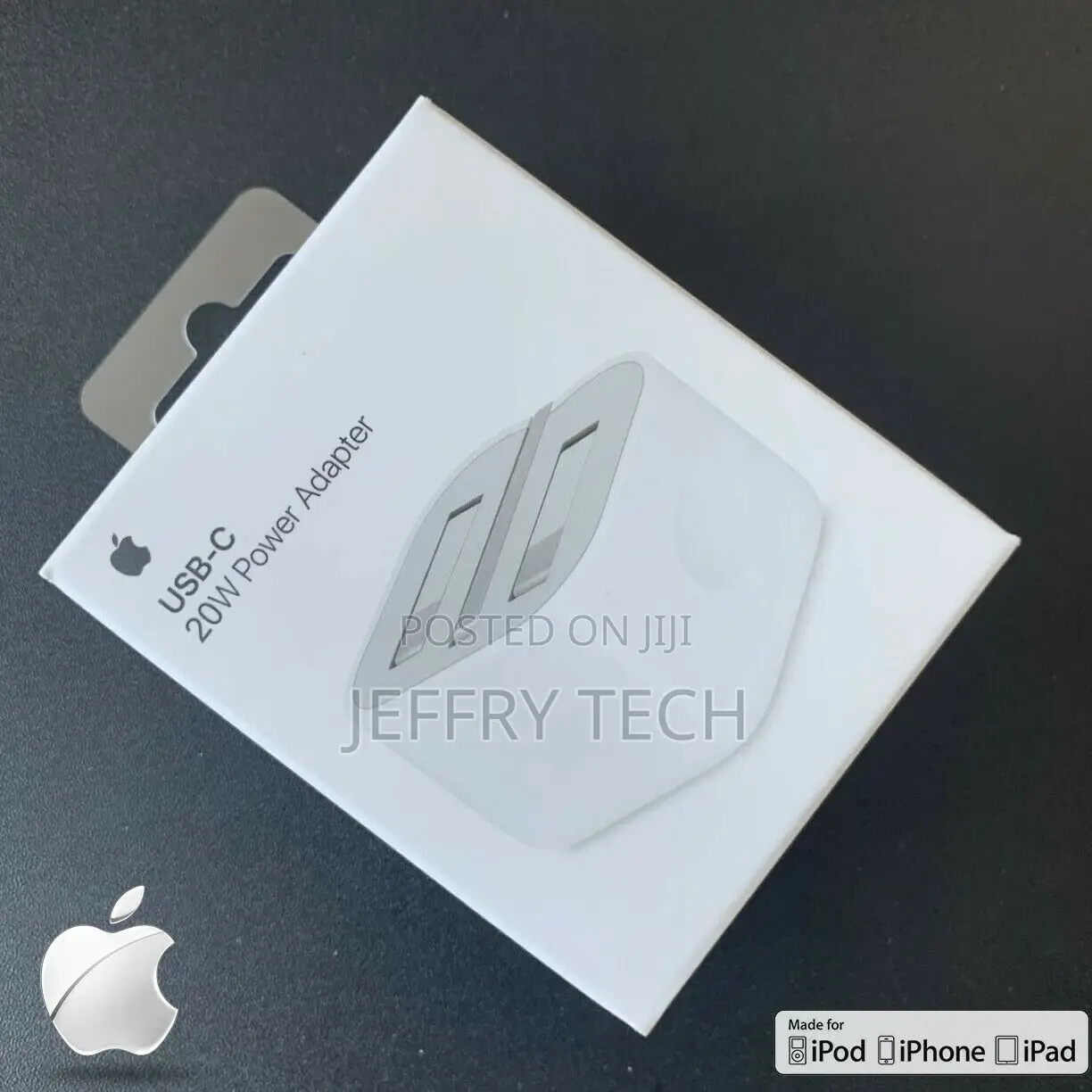 20W Fast Charge Power Adapter USB-C Cable Lead iPhone 12 Ip