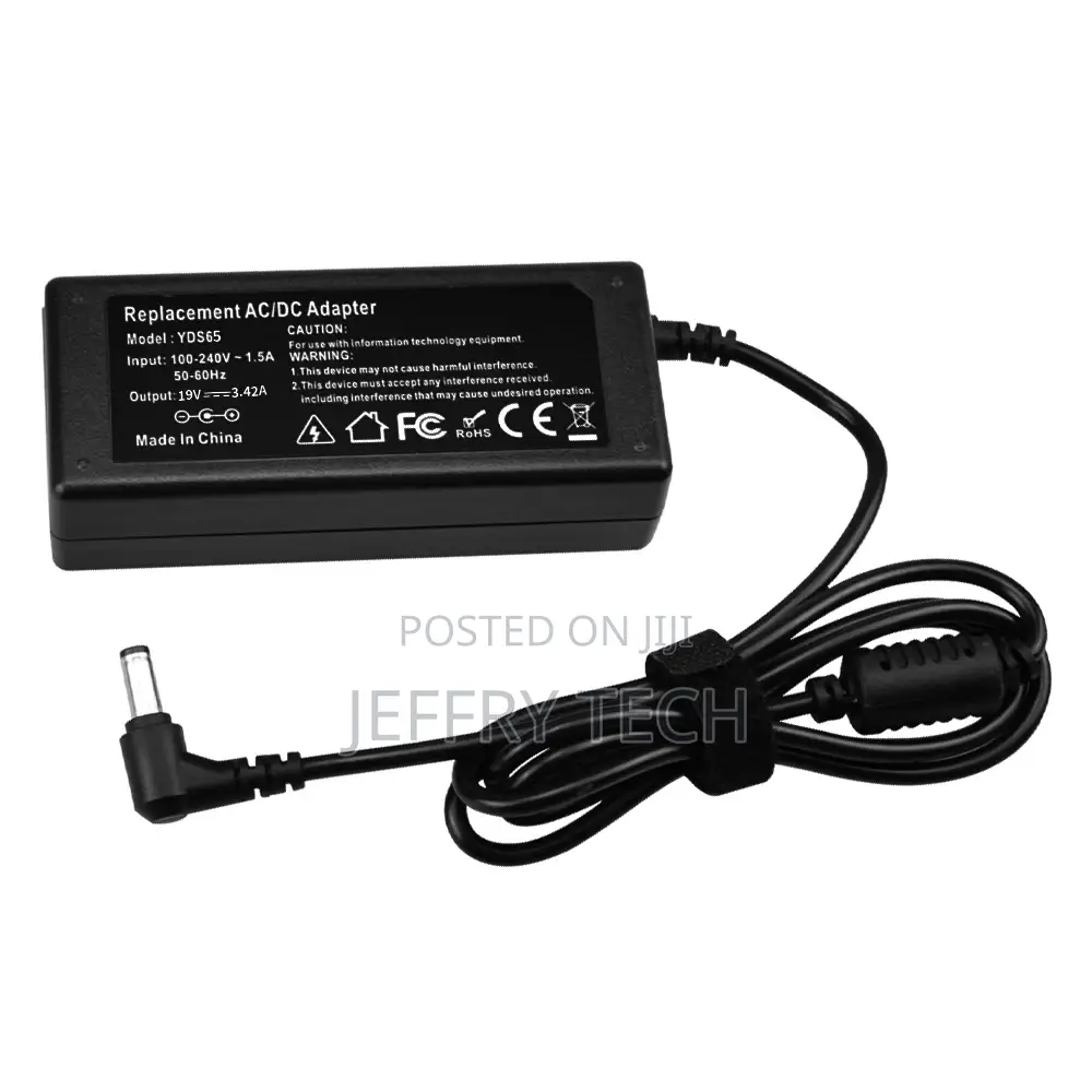 19v 3.42a 65w 5.5*2.5mm Laptop Power Adapter for Toshiba