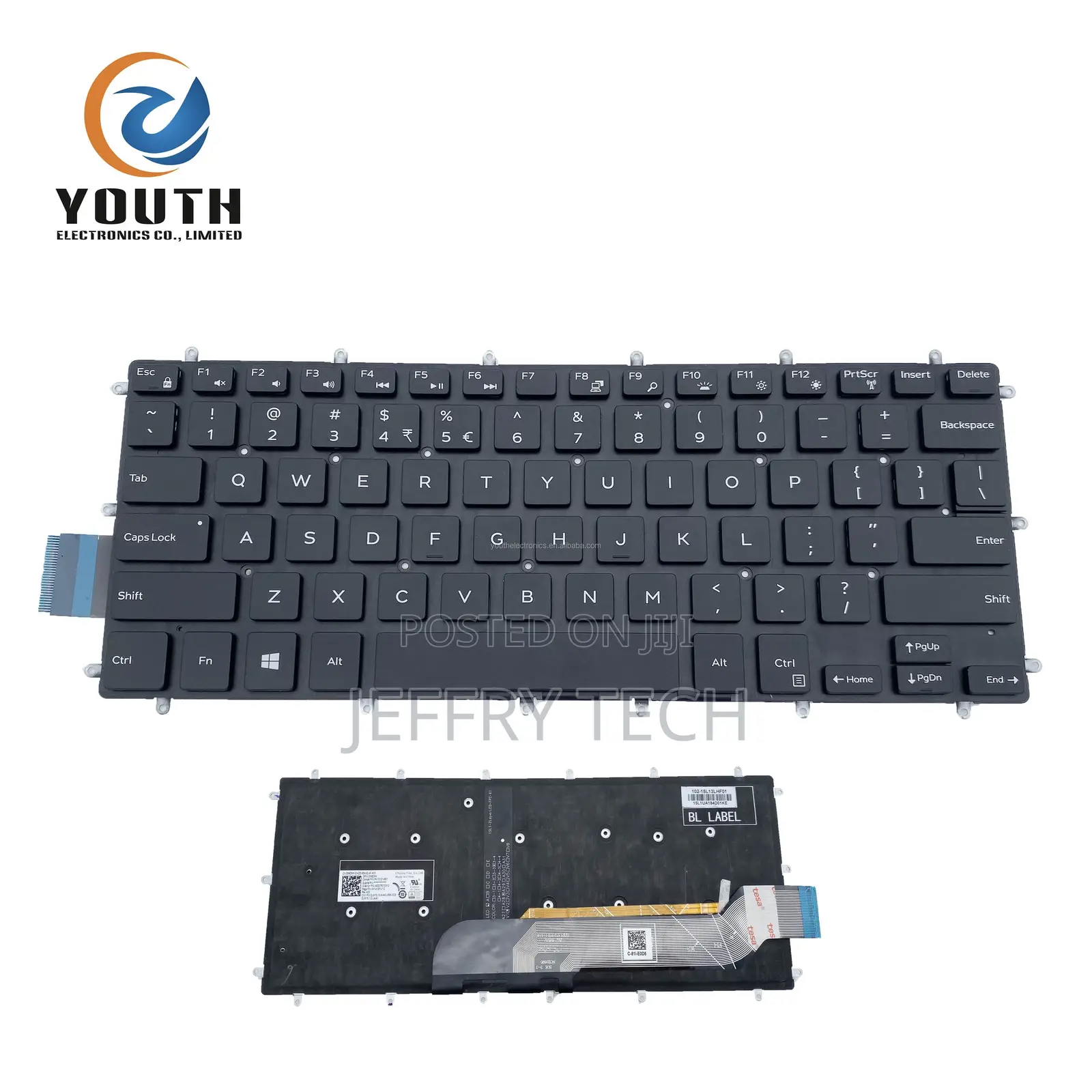 Laptop Keyboards for Dell Inspiron 14 7466 7467 Backlight Re