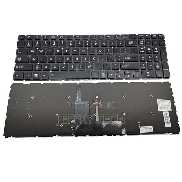 Keyboard for Toshiba Satellite L50-C L55w-C L55d-C US Black