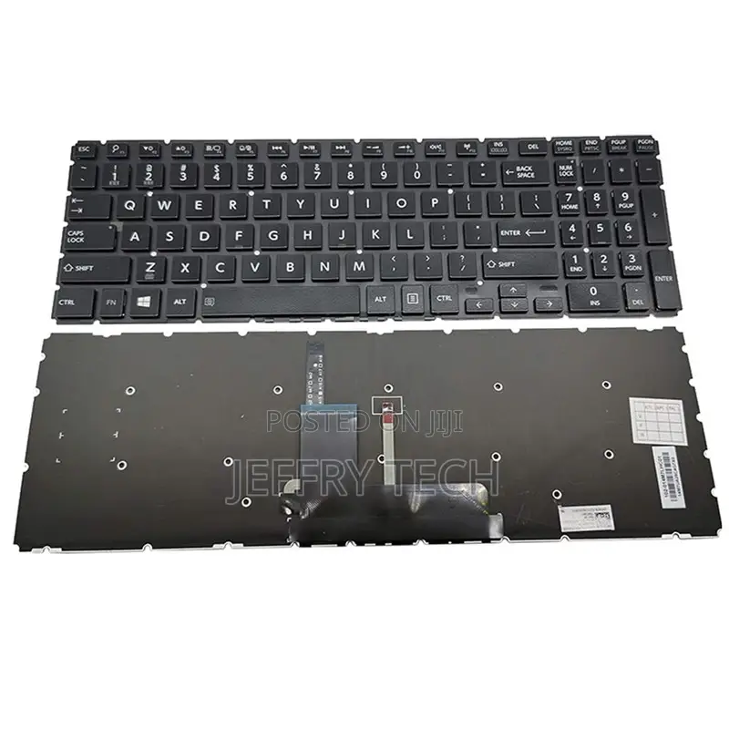 Keyboard for Toshiba Satellite L50-C L55w-C L55d-C US Black