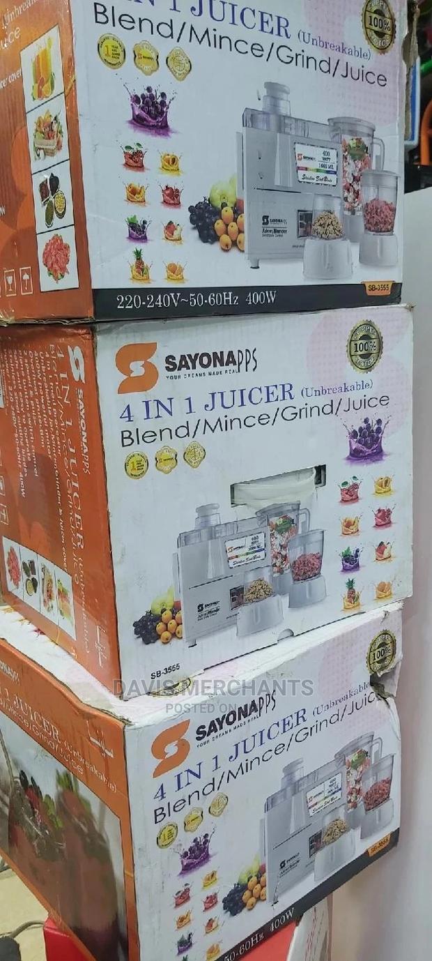 Sayona Juicer Blender/Mincer Machine - thumbnail 2