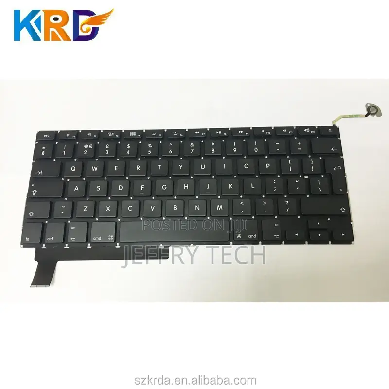 Laptop Keyboard Backlit for Macbook Pro A1278 UK Keyboard