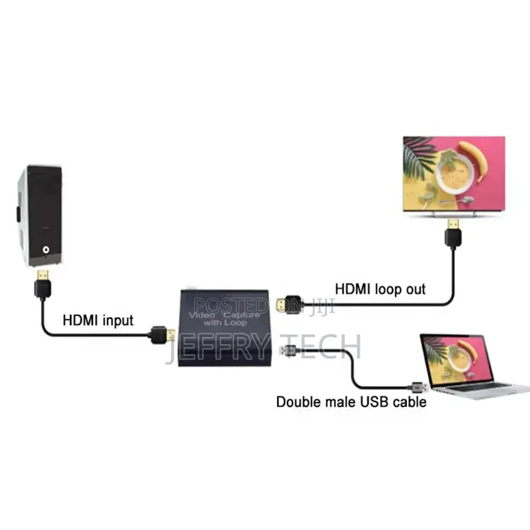 Hd Mi to USB 2.0 Video Recorder Box 4K Graphics Capture Card
