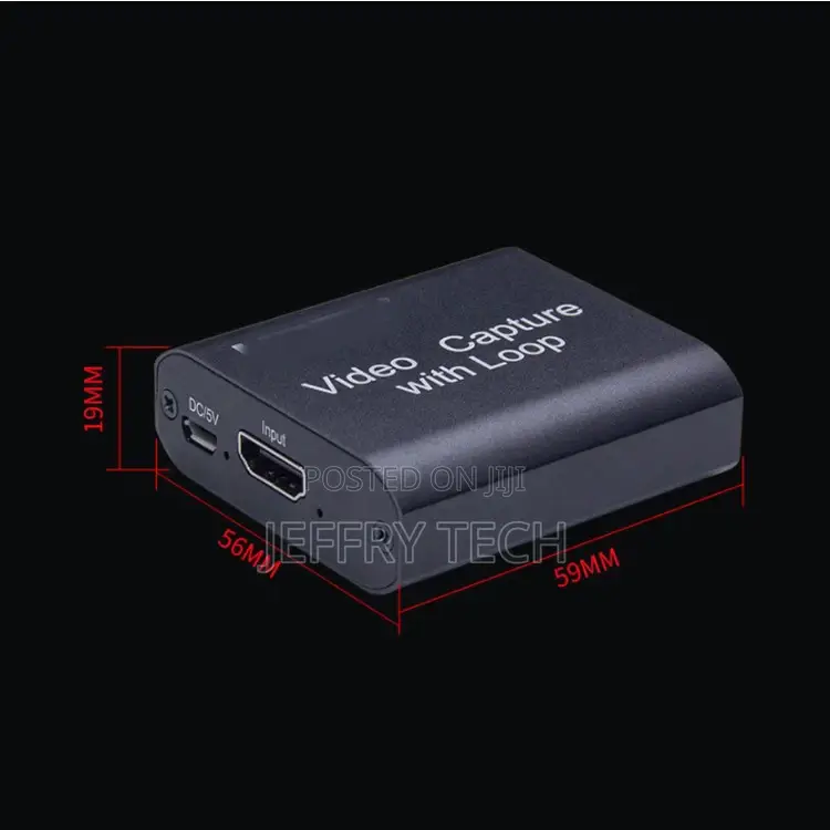 Hd Mi to USB 2.0 Video Recorder Box 4K Graphics Capture Card
