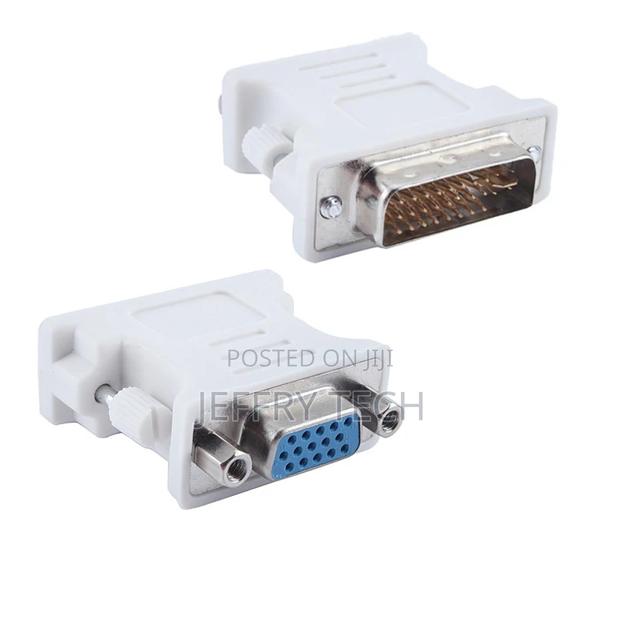 DVI DVI-I 24+5 Male to HD 15 Pin VGA SVGA Female Video Card