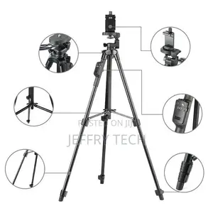 Aluminum Mobile Cell Phone Bluetooths Tripod Stand With Wire