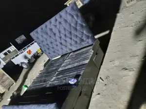 Upholstery Pallet Bed