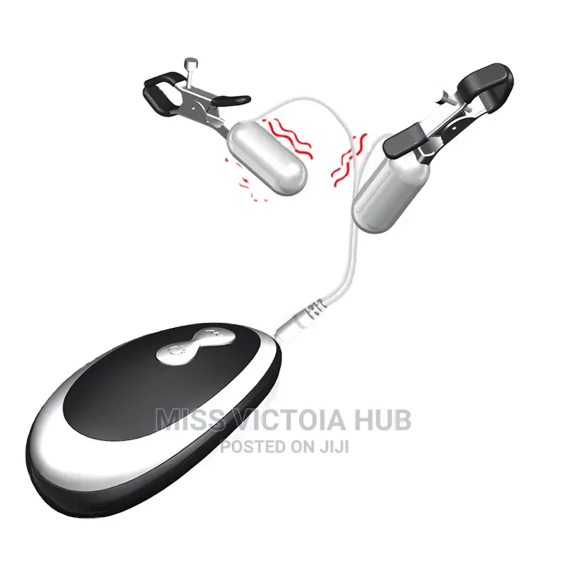 G Spot Vibrator With Nipple Clamps Clips