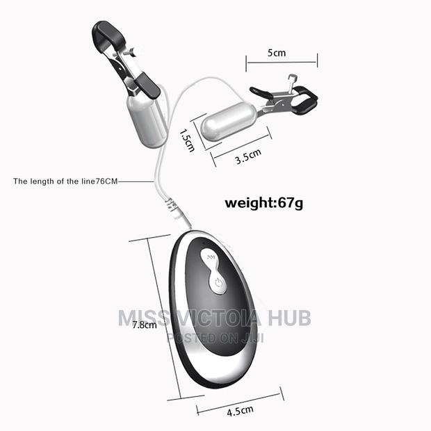 G Spot Vibrator With Nipple Clamps Clips - thumbnail 3