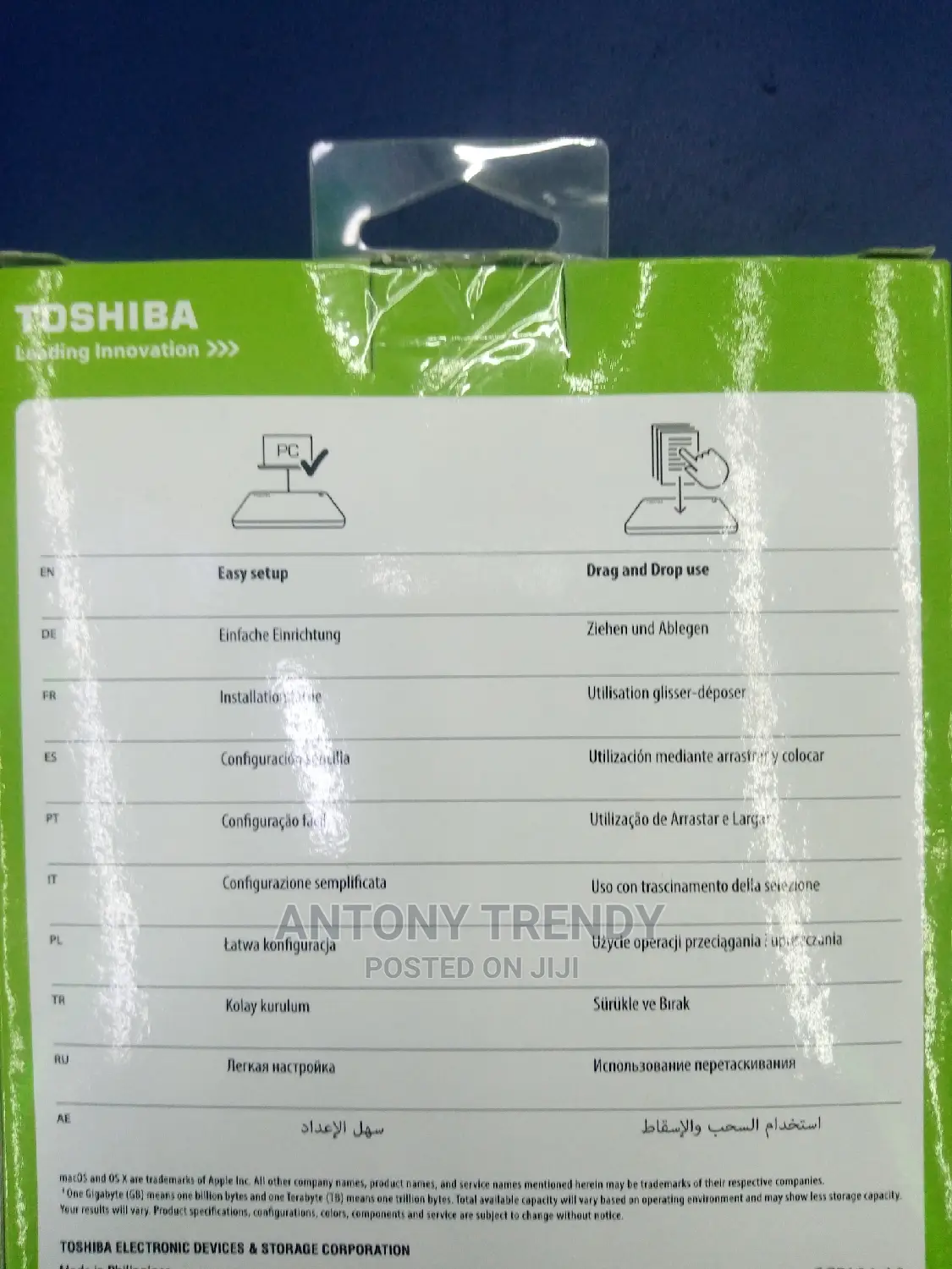 500gb Hard Disk Toshiba Original
