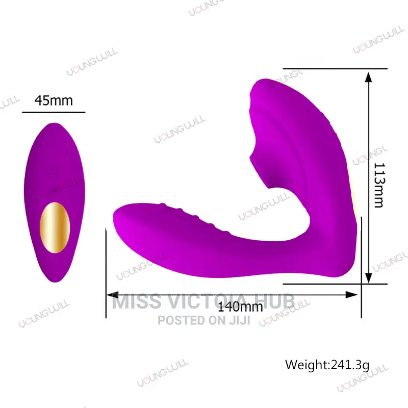Wearable Sucking Vibrator Clit Sucker Stimulator