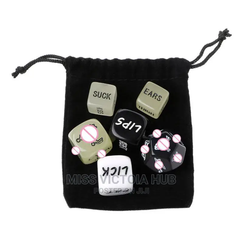 6pcs Erotic Sex Dice Set With Sex Position