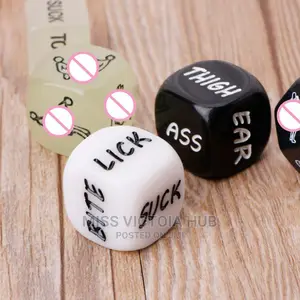 6pcs Erotic Sex Dice Set With Sex Position
