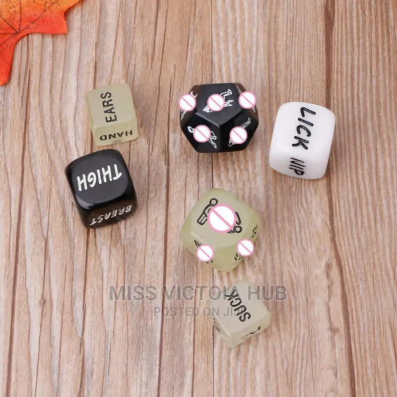 6pcs Erotic Sex Dice Set With Sex Position