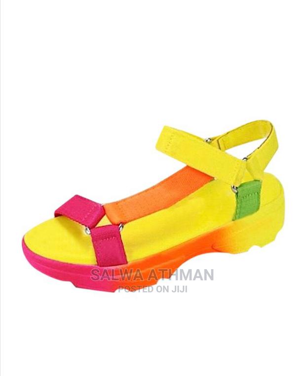 Size 36 Sandals Neon Colour - thumbnail 5