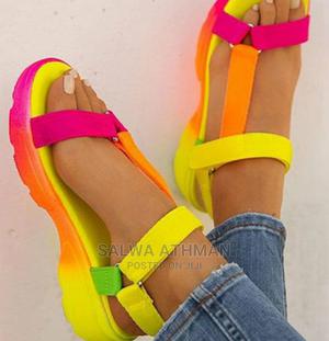 Size 36 Sandals Neon Colour - thumbnail 2