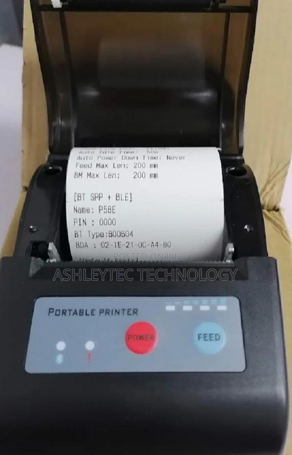Advanced P58E 58mm Mini Bluetooth Thermal Receipt Printer - main view