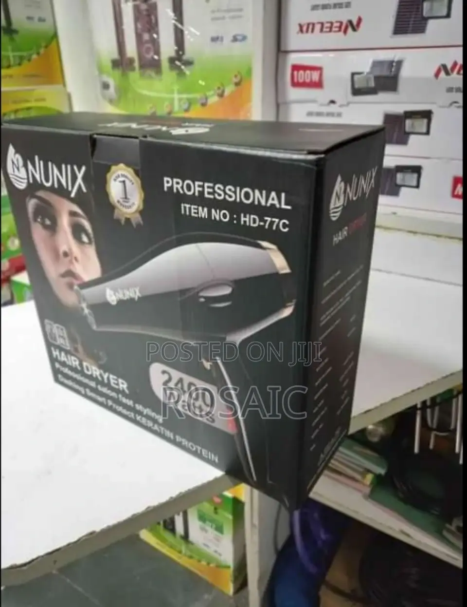 2400 Watts Nunix Professional Blow-Dryer