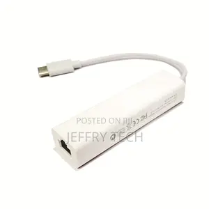 Type-C to Rj45 Hub 3in1 USB2.0 USB C to Ethernet Adapter Sup