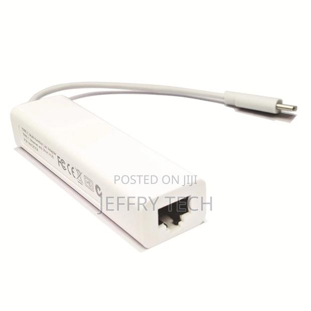 Type-C to Rj45 Hub 3in1 USB2.0 USB C to Ethernet Adapter Sup - thumbnail 3