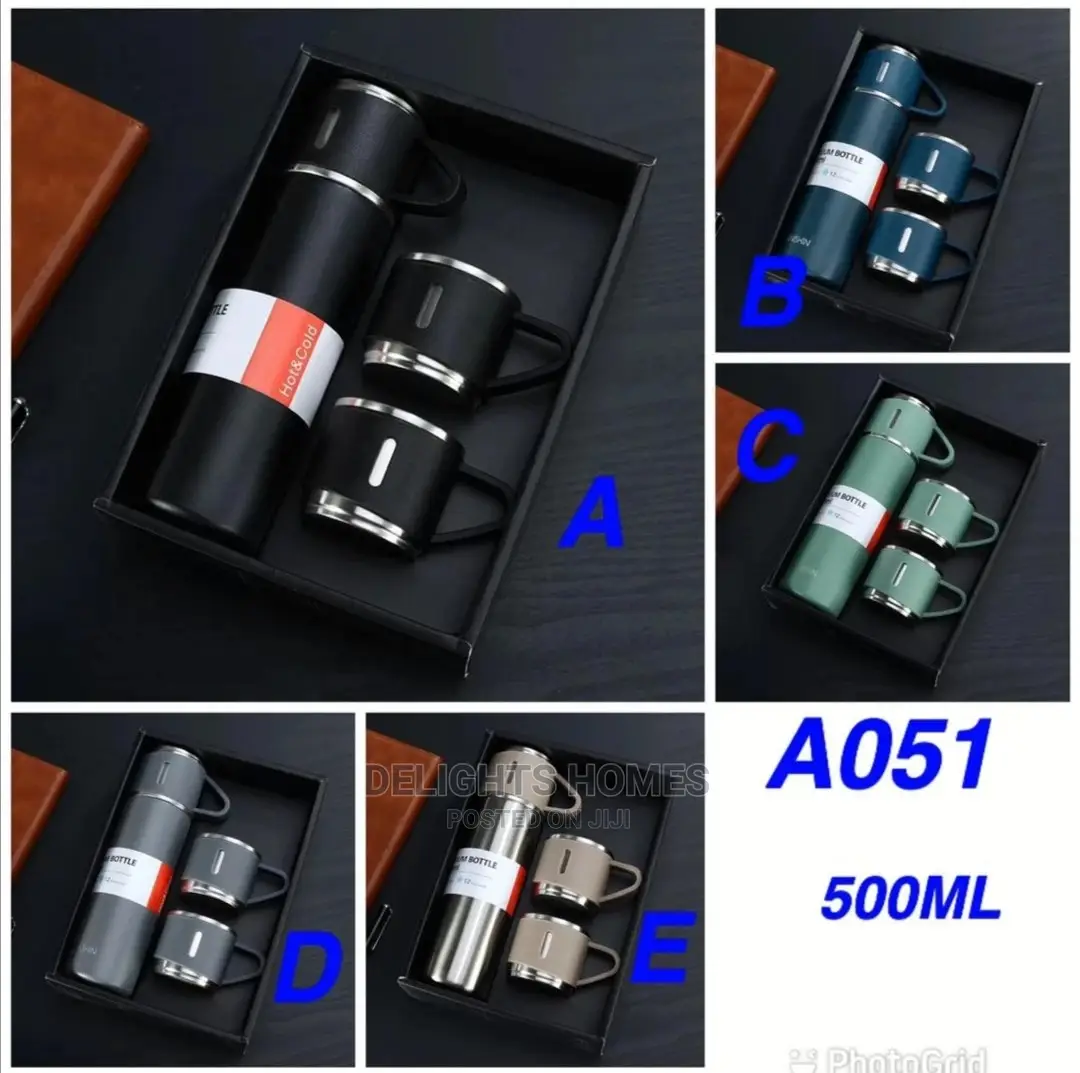 4 in One Stainless Vaccum Flask