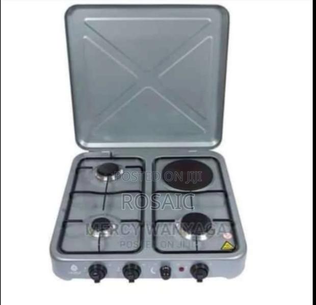 3gas+1 Hot Plate Burning Cooker