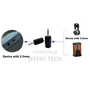 2.5mm Male to 3.5mm Female Adapter Aux Changer Small to Big