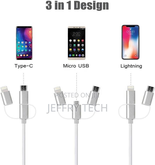 3 in 1 HDTV Adapter Cable, Phone to HDTV Cable Digital Audio