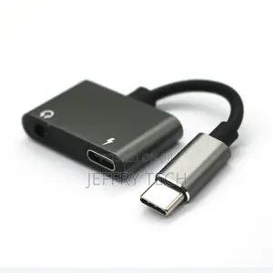 Type C to 3.5mm Jack Connector and Charger Support PD2.0 Qui