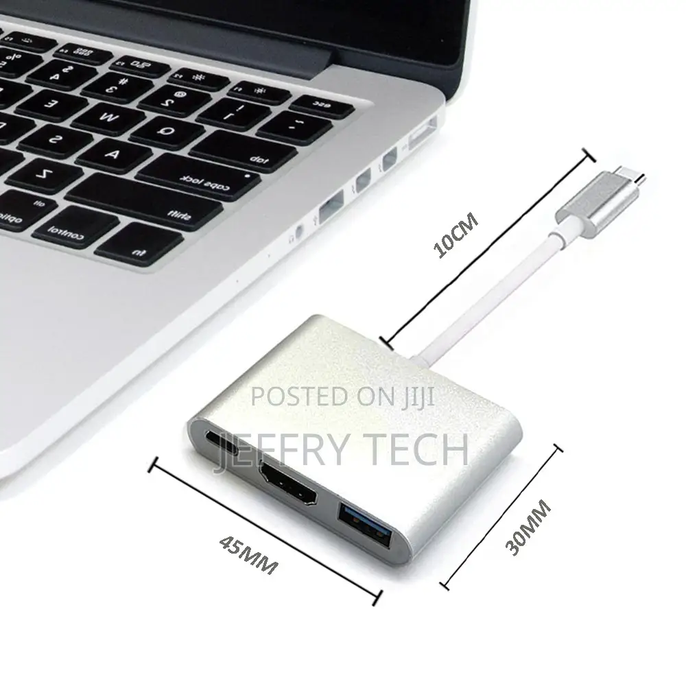 Out Type C Hub Cable Switch to HDMI 2.0V Connectors+Usb 3.0+