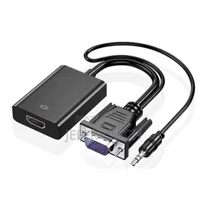 Output 1080P HD Audio VGA to HDMI TV Video Cable Converter A