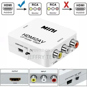 Good Quality Factory Directly HDMI to AV Converter