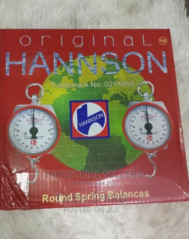 Original Hannson Round Spring Balance - main view