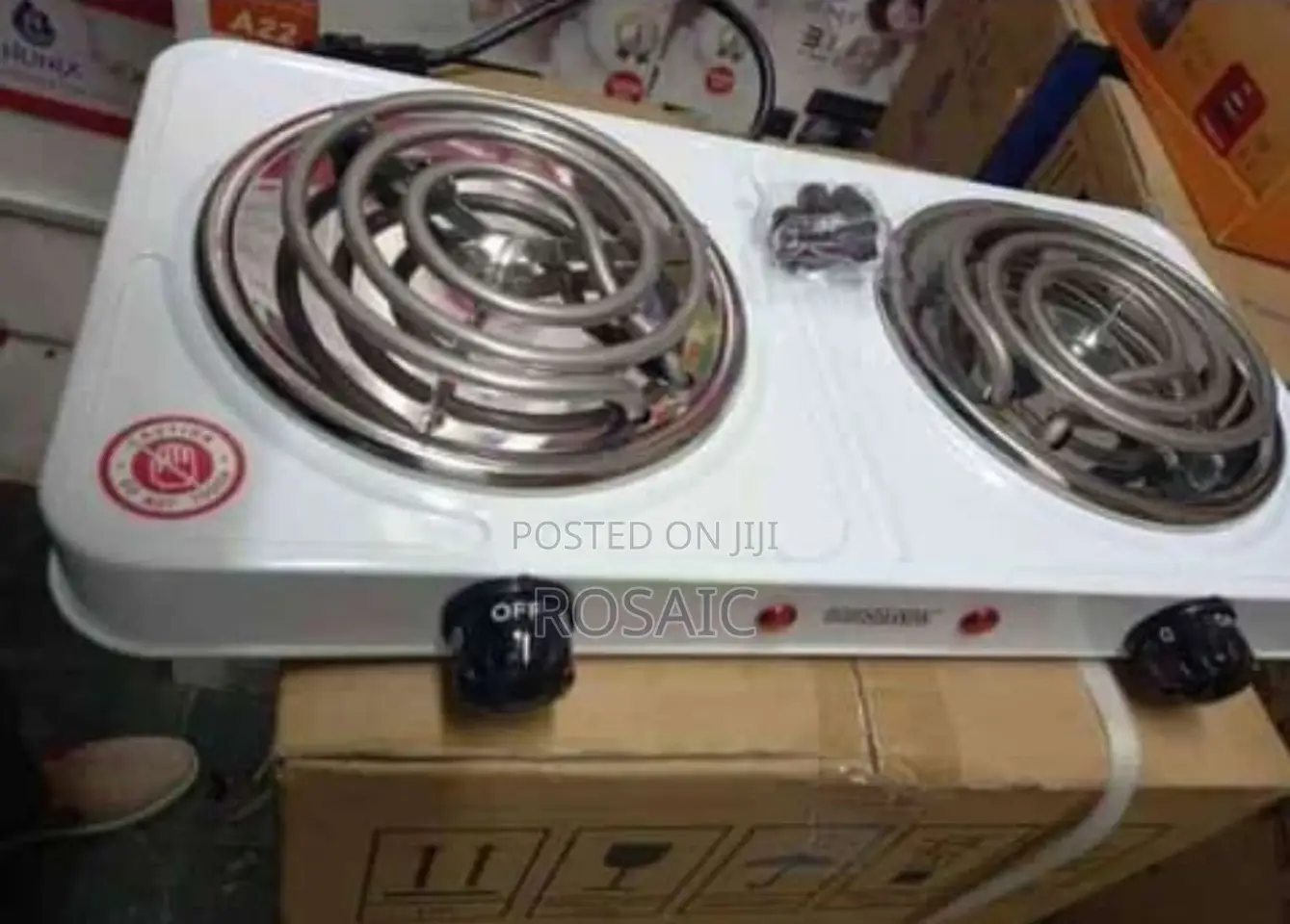2000 Watts Double Coiled Hot Plate