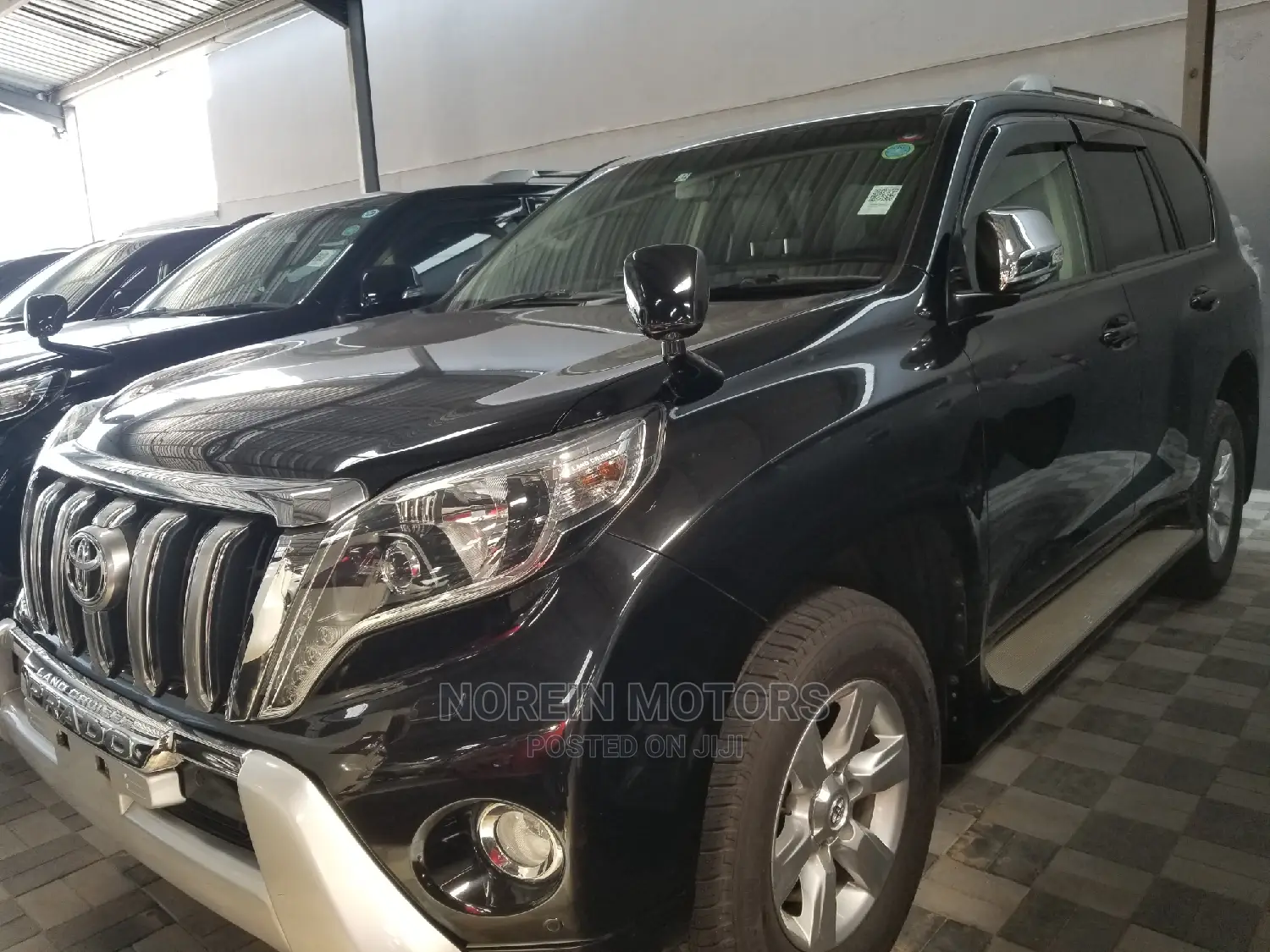 Toyota Land Cruiser Prado 2015 Matt Black
