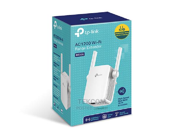 Tp-Link Ac1200 Wireless Wall Plugged Range Extender Tl-Re305 - main view