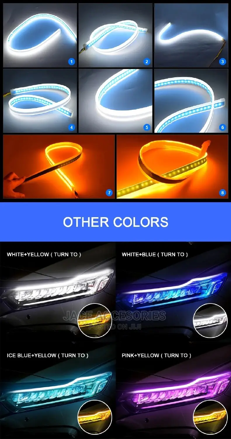 60cm Guide Lights Headlight Makeover