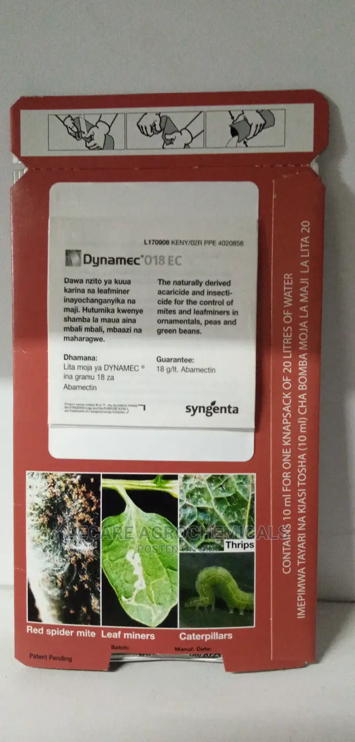 Dynamec 018ec Insecticide 10ml