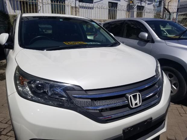 Honda CR-V 2014 White - thumbnail 4