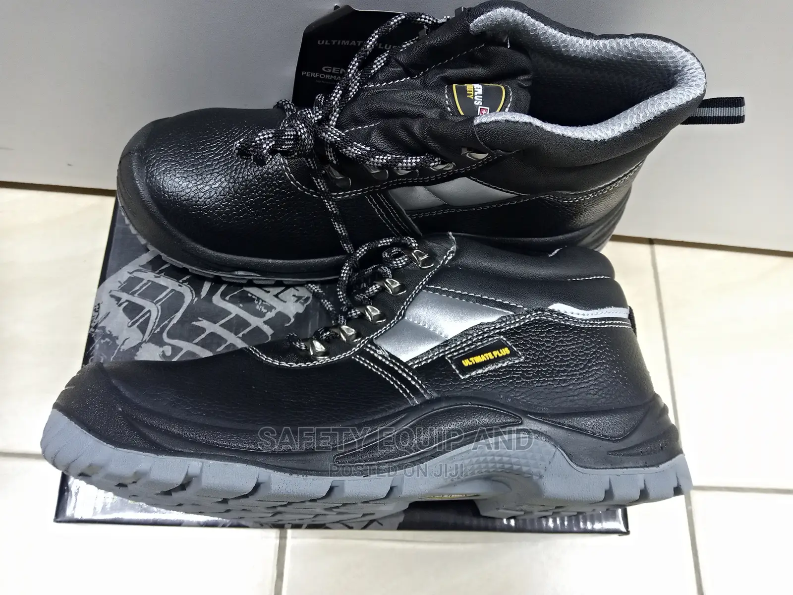 Safety Boots-Pure Leather Upper Sole