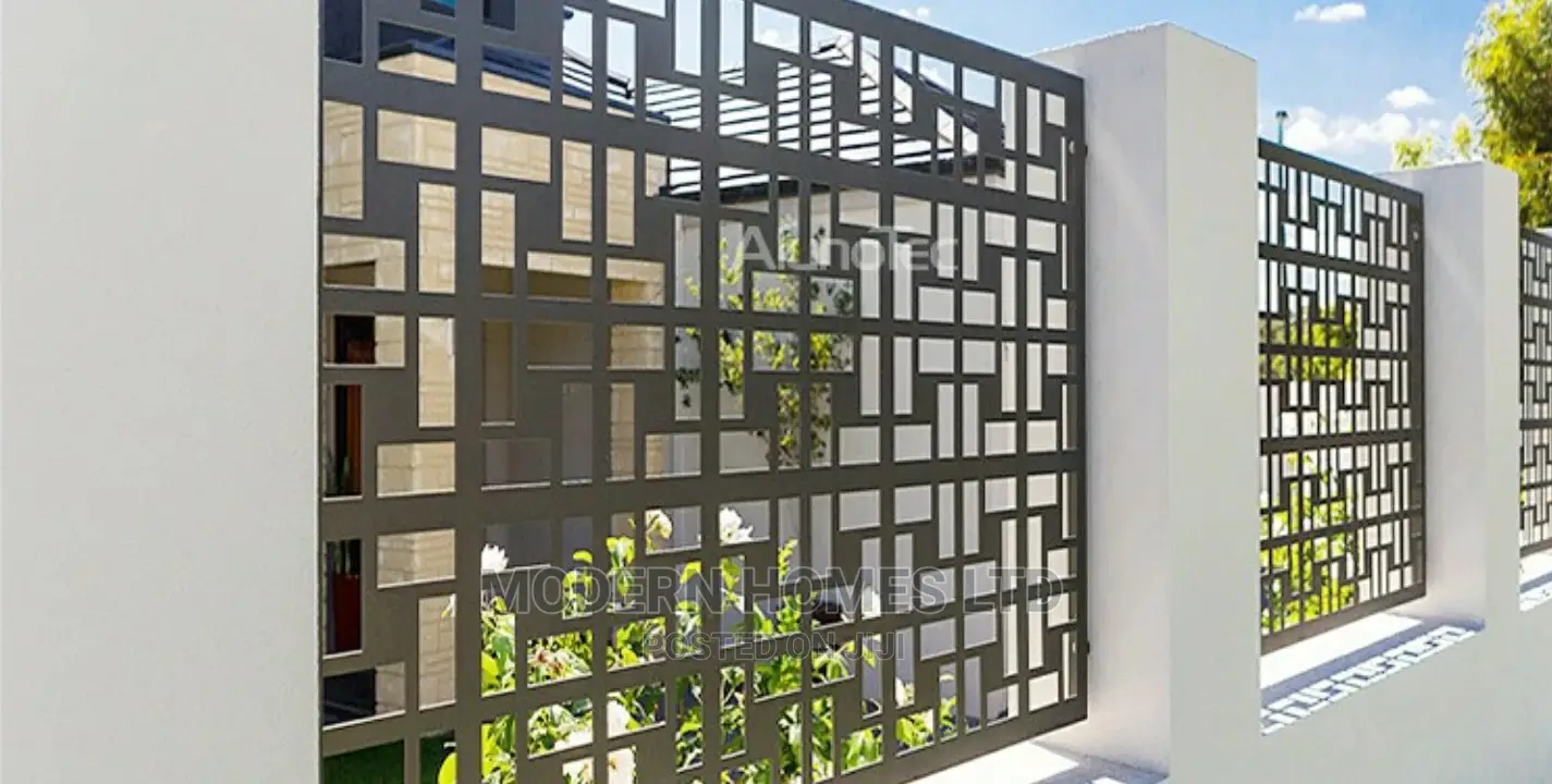 Indoor Outdoor Partition Decorative Perforated Metal Screen