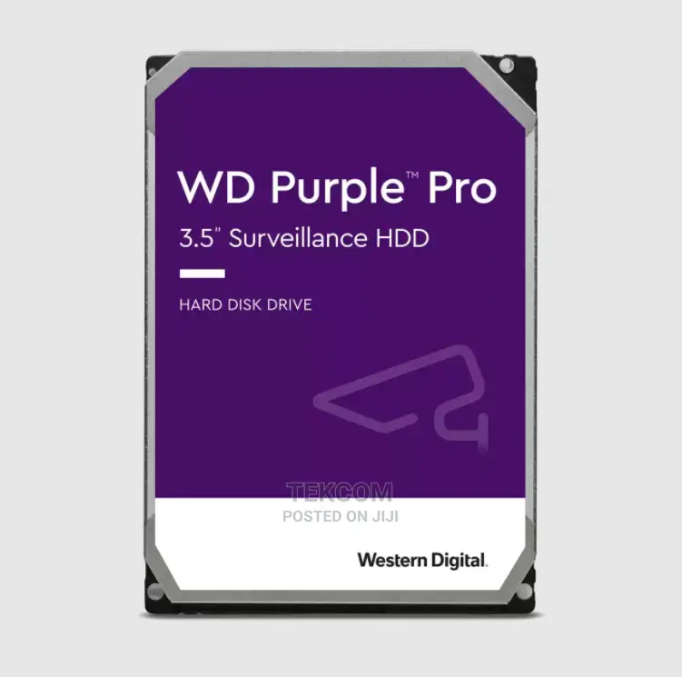 WD Purple Pro Surveillance Hard Drive 8TB 256 MB 7200 Rpm