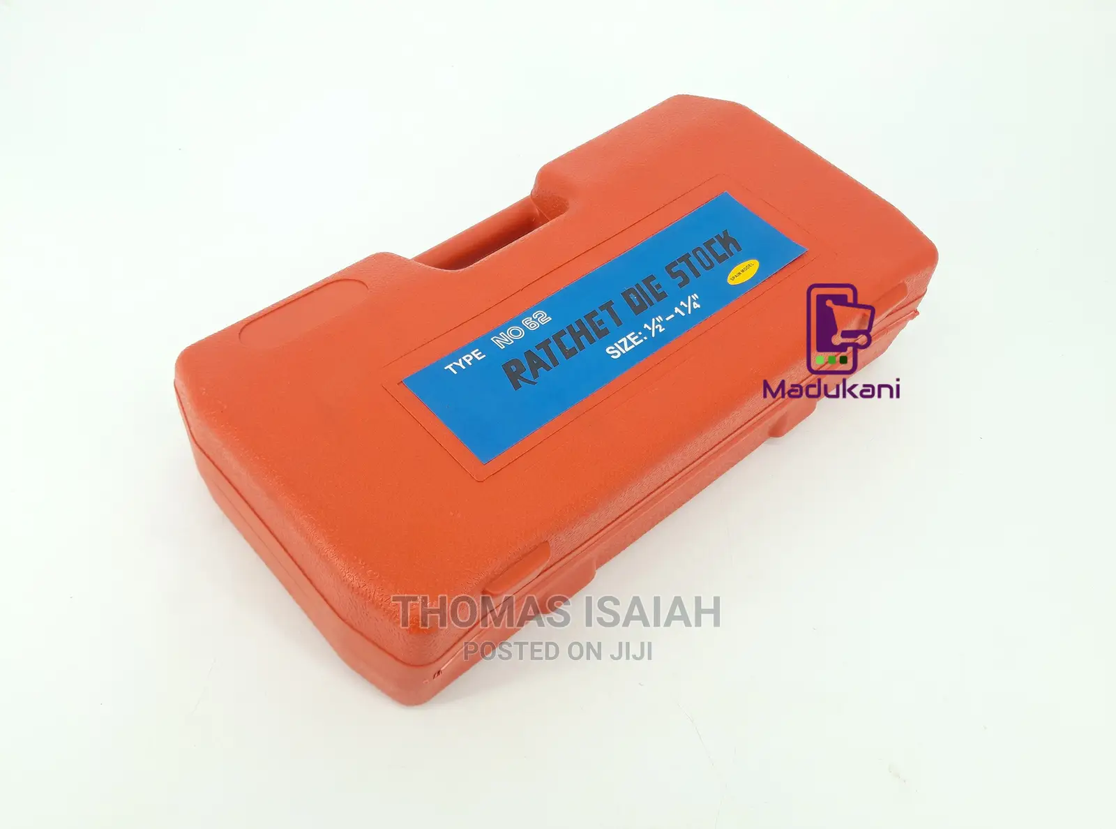 4PCS Ratchet Die Stock Pipe Thread Kit