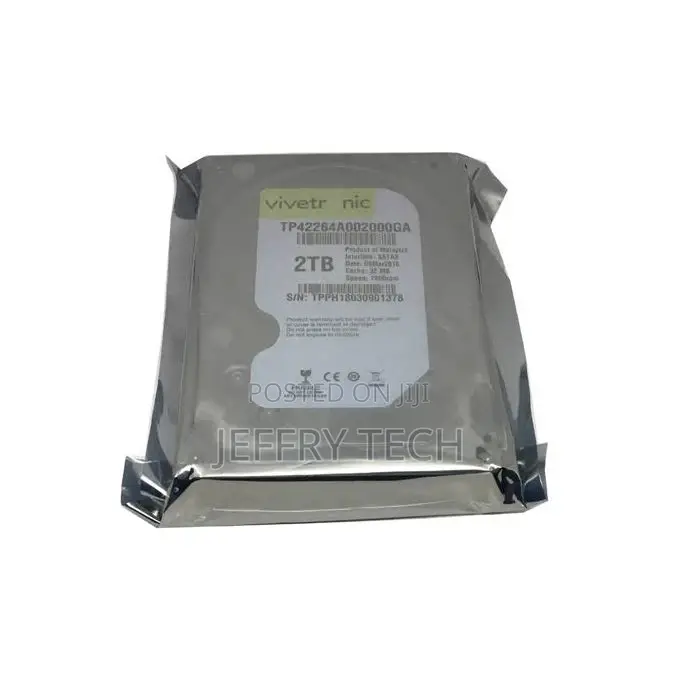 Seagate 2TB (2000GB) Hard Disk - For CCTV or Desktop