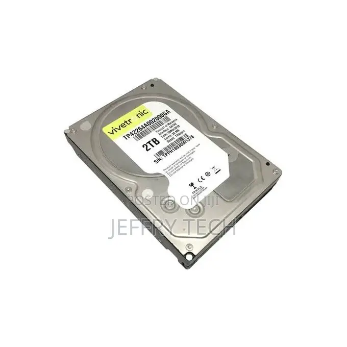 Seagate 2TB (2000GB) Hard Disk - For CCTV or Desktop